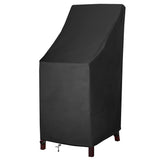 MAVINCHER front view of covered stacked chairs showing full protection and neat fit