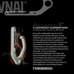 Mavnai DuracutiX mounted on harness demonstrating stable attachment benefit