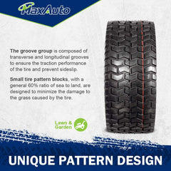 MaxAuto tire mounted on a rim ready to install for fast replacement