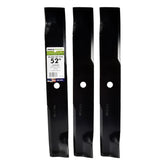 MaxPower 561145B front packaging showing three replacement blades and brand