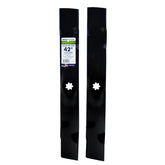 Maxpower front view of 561811B blade set showing fit and finish for reliable replacement