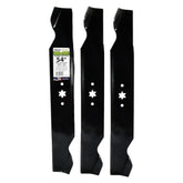 MaxPower front packaging showing three blades and OEM compatibility benefits