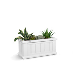 Mayne Cape Cod 24in front view in white showing coastal styling and durable finish