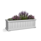 Mayne Cape Cod front view showing white elegant curb appeal and durable finish