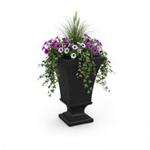 Mayne Vienna front view urn planter showing elegant silhouette and curb appeal