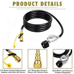 MCAMPAS brass fitting close-up demonstrating airtight seal and durability