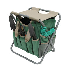 MDSTOP front view of stool showing compact design and tote benefit