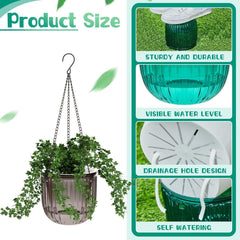 Meanplan hand holding planter to show size, helps assess fit for plants and space