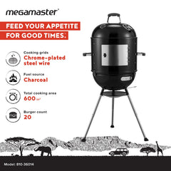 Megamaster adjustable air vent detail enabling precise temperature control