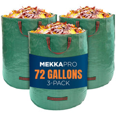 MEKKAPRO 3-pack front view showing bag shape and capacity benefit
