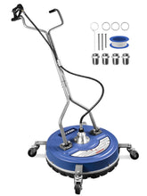 MEKOH front view of 20-inch surface cleaner showing wide coverage and durable shell