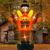 Melisheer turkey front view showing festive design and curb appeal