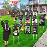 Memorywuu front view of full 13-piece set showing bold readable photos
