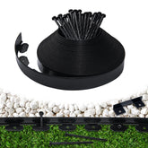 Meoslss front view of 60ft edging roll showing compact packaging and easy installation