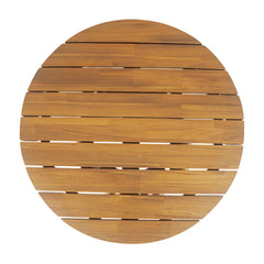 Merax coffee table in balcony setting illustrating outdoor use and ambiance