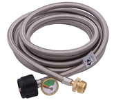 METER STAR front view of adapter hose and fittings showing ready-to-install benefit