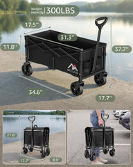 MEUIS folded flat for compact transport and space-saving convenience