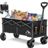 MEUIS wagon front view showing sturdy frame and storage benefit