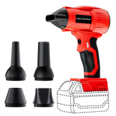 mewryytuo front view of cordless blower showing compact design and portability