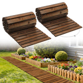 MEWTOGO front view of assembled pine walkway showing full length and finish, clear access