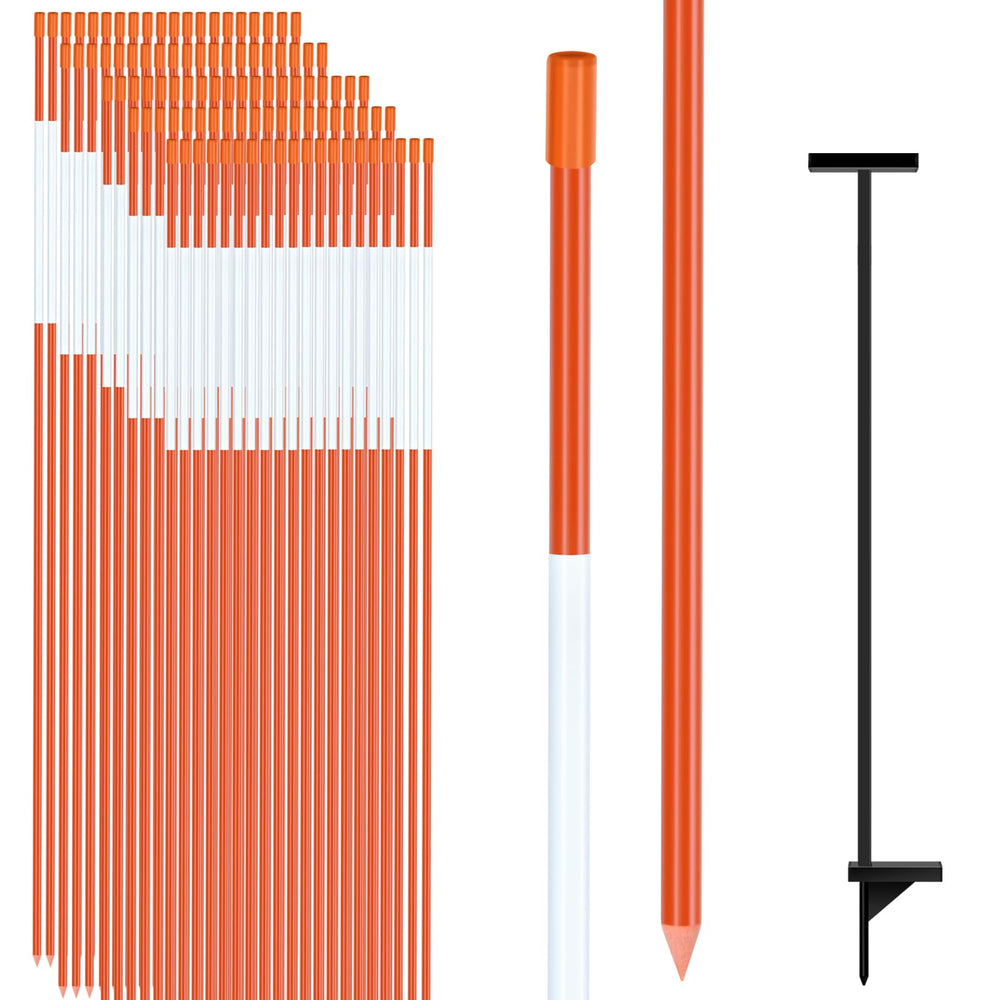 Meyoppm front pack of 100 poles showing value and bulk convenience