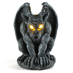 MIBUNG gargoyle front view showing carved details and protective stance