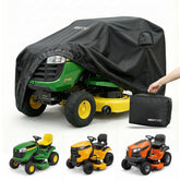 mieapond front view on John Deere showing full weather protection