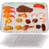 Mifoci front packaging showing 30 disposable grill toppers for easy prep