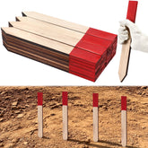 Mifoci front pack of 24 wooden stakes showing quantity and packaging benefit
