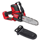 Milwaukee hatchet front view showing compact blade and ergonomic grip for better control