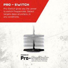 MINELAB X-Terra PRO folded compact in backpack for easy transport and travel