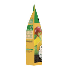 Miracle-Gro mixed into potting soil for container plants to improve nutrient availability