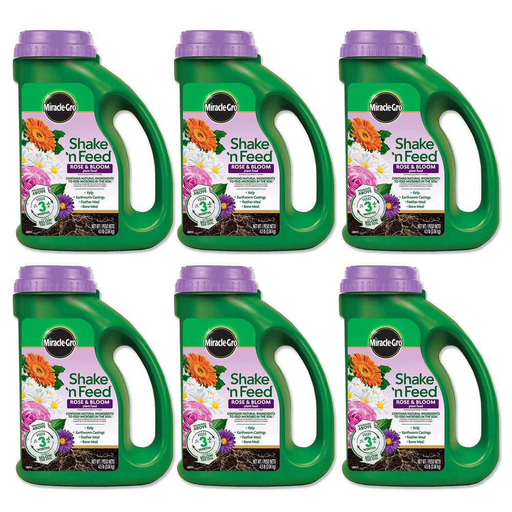 Miracle-Gro front packaging showing product and easy-use benefit
