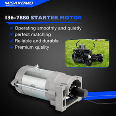 Misakomo starter side profile highlighting durable metal casing and longevity