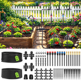 MIXC front packaging showing complete irrigation kit and benefits