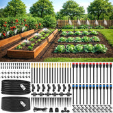MIXC kit front packaging showing full irrigation kit and quick-start benefit