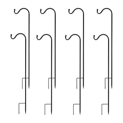 MIXXIDEA front view of all eight assembled hooks showing organized display benefit