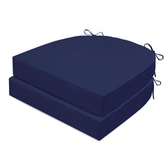 MJIAIDEA front view of two blue cushions showing fit and color benefit comfort
