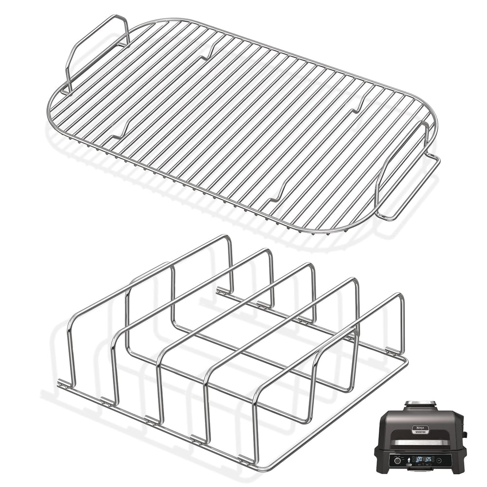 MOASKER front view of assembled rack set showing increased capacity