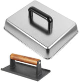 MOASKER rectangular melting dome front view showing broad coverage and durability