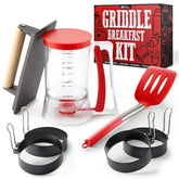 Modern Innovations kit front view showing all accessories for complete breakfast prep