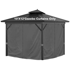 Mogtuo front view of closed curtains adding privacy and shade