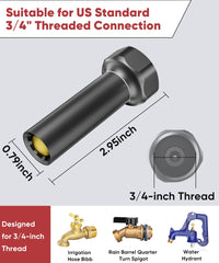 Mokeyder brass sensor close-up for fast temperature response benefit