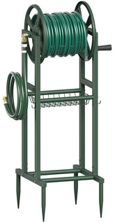 mokeyder front view assembled with hose showing tidy storage benefit