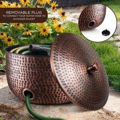 Monarch Abode interior center post for guided coiling to prevent tangles