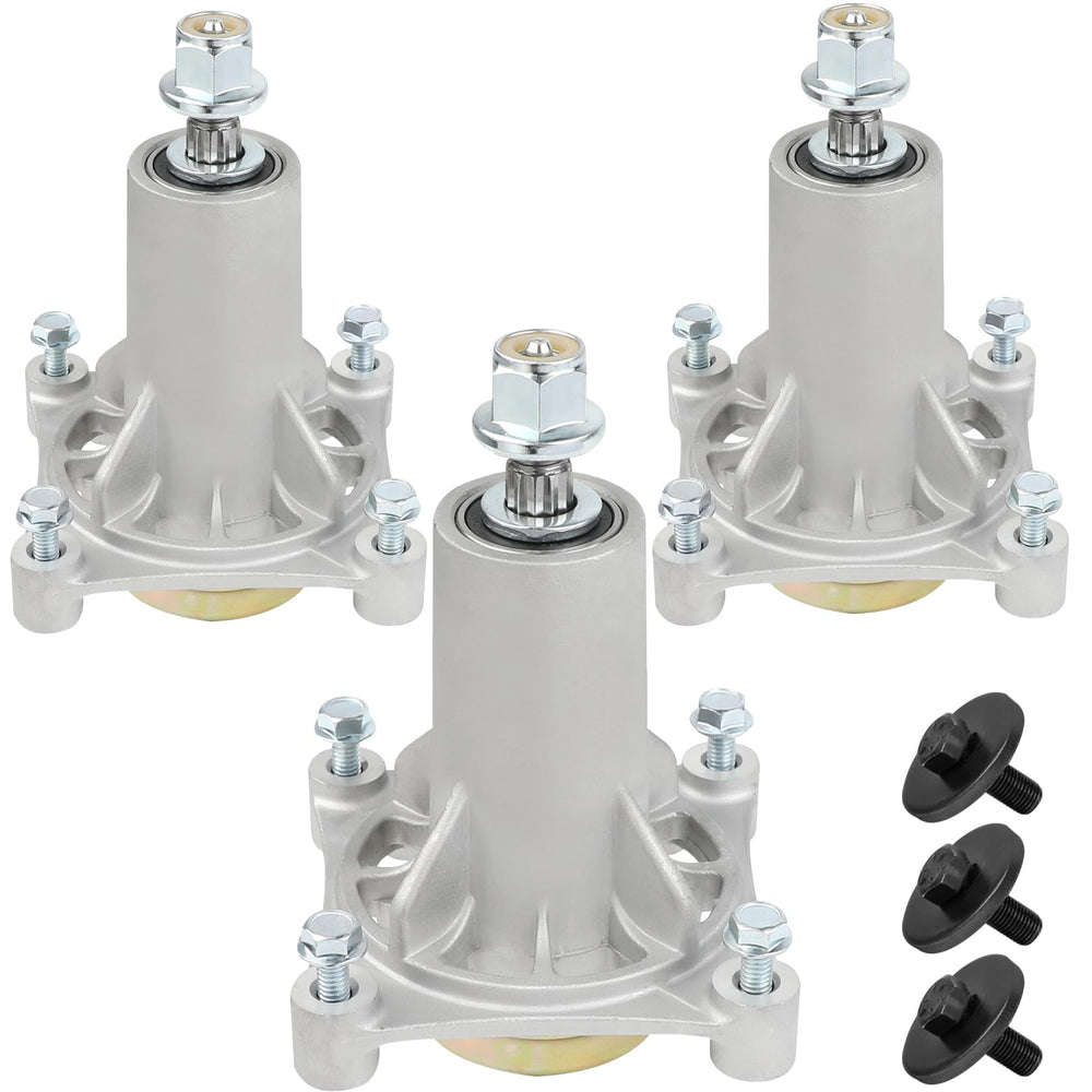 MONKEMON spindle front assembly showing hub and nut, durable replacement