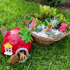 Mood Lab mini cottage side angle creating layered garden scenes