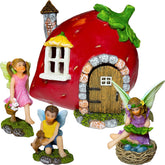 Mood Lab strawberry house front view adding instant focal charm