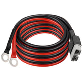 MOOKEERF front view of Anderson 50A connector showing secure fit and durable housing