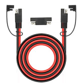 MOOKEERF front connector and cable showing quick-disconnect benefit